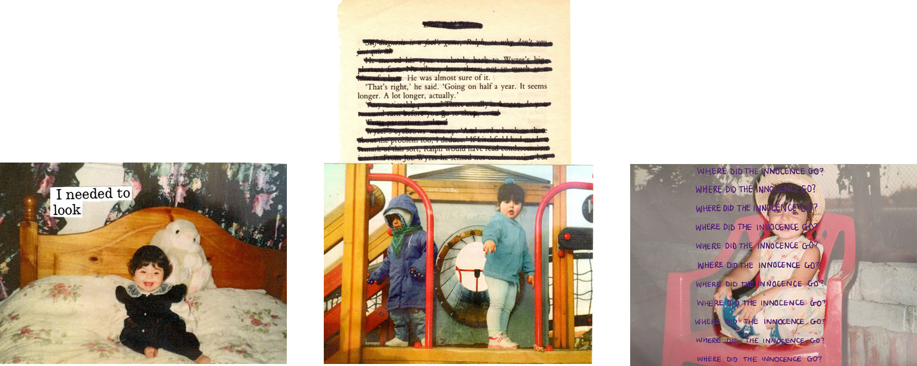 Work by final year BA (Hons) student, Gullu Kandrou